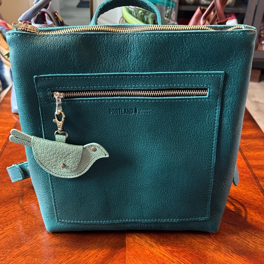 Portland Leather Goods Classic Tote Backpack with Hidestamp!